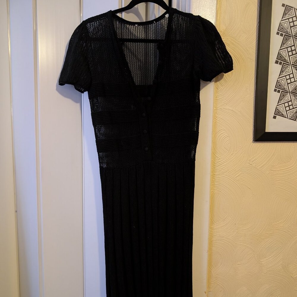Untagged crochet midi dress